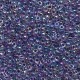 Miyuki rocailles Perlen 11/0 - Amethyst lined crystal ab 11-274